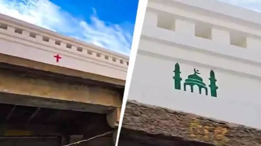 మైసూర్ ఆలయ గోడపై ఇతర మతాల ప్రతీకలు .. కేసు నమోదు