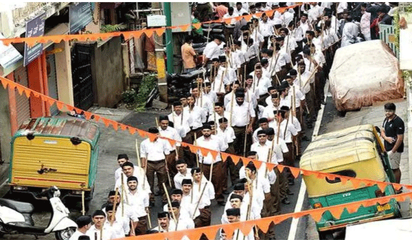 Communists and Congress question RSS march permissions in Bengaluru, but what about the right to peaceful processions?
